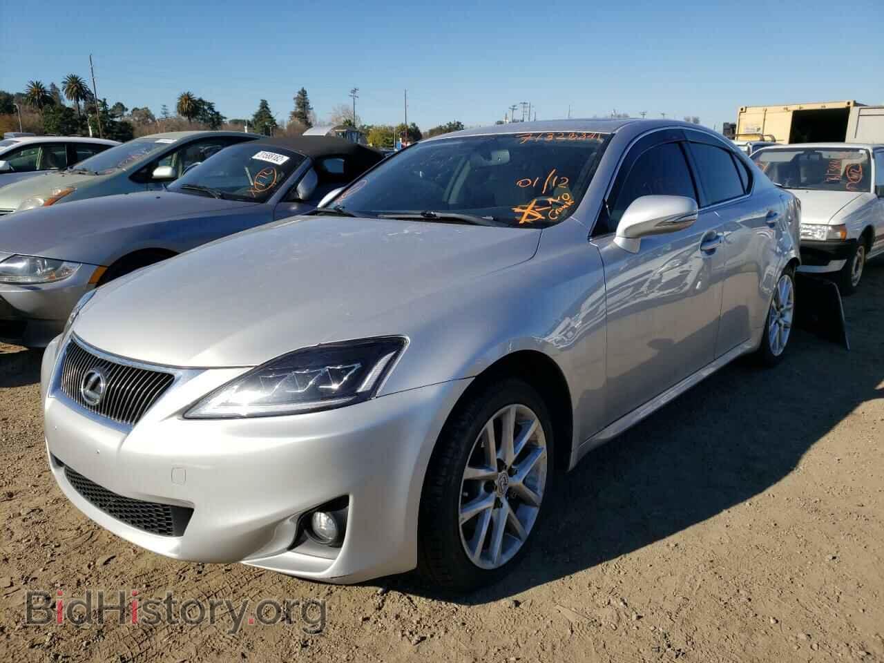 2012 LEXUS IS - VIN: JTHBF5C26C2102881 - Фото 2