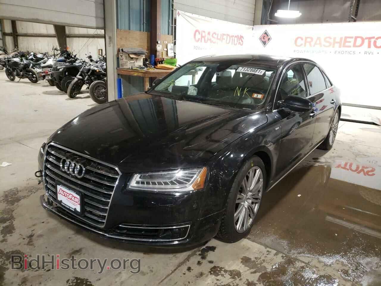 2015 AUDI A8 - VIN: WAU32AFD9FN020666 - Фото 2