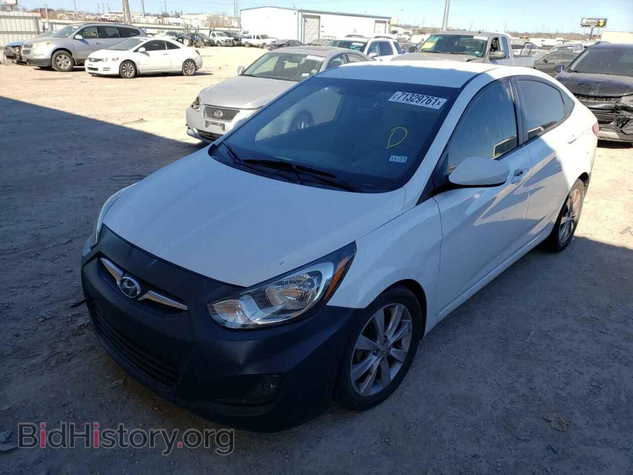 2012 HYUNDAI ACCENT - VIN: KMHCU4AE5CU142078 - Фото 2