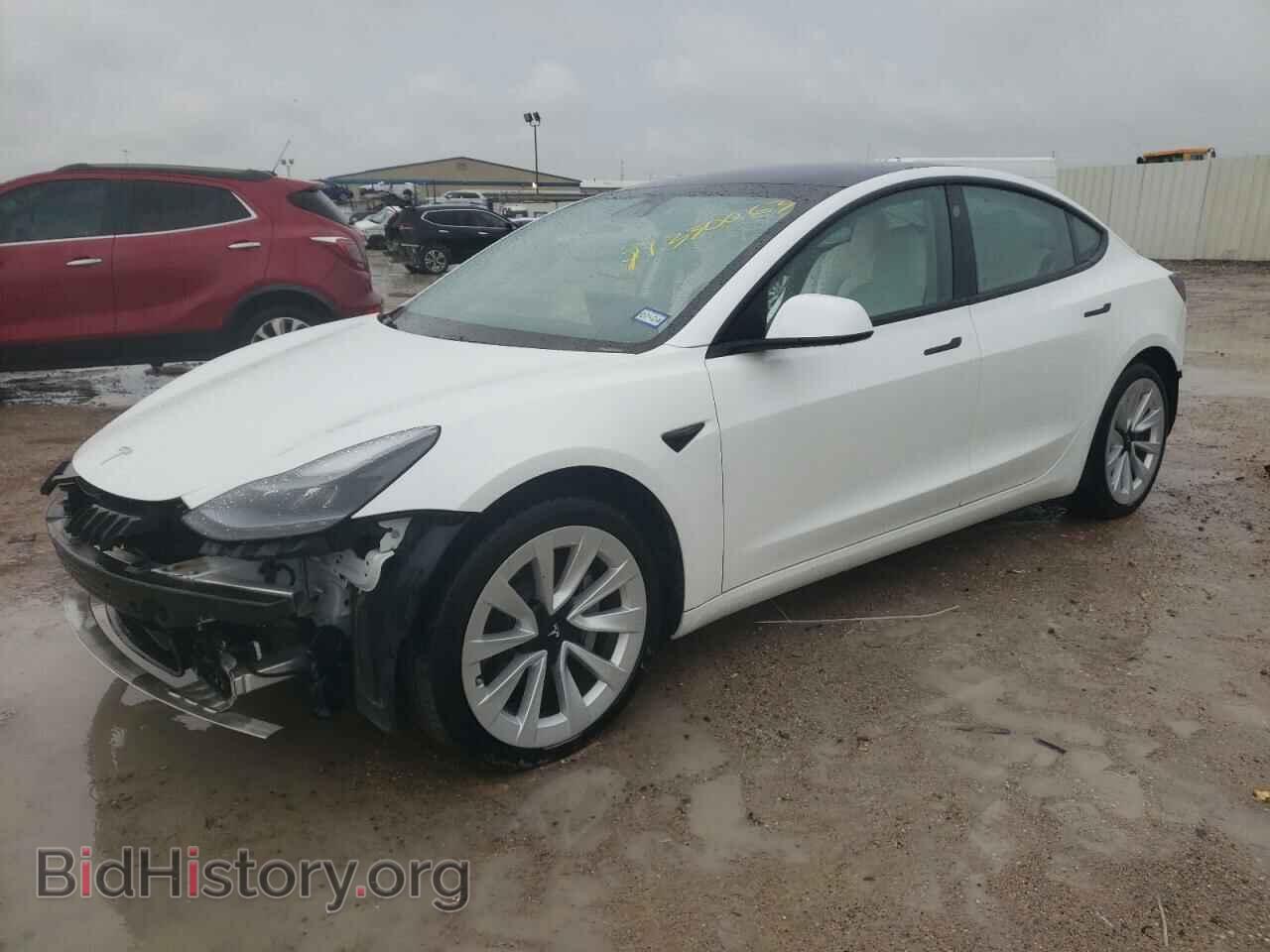 Photo 5YJ3E1EB7MF990280 - TESLA MODEL 3 2021