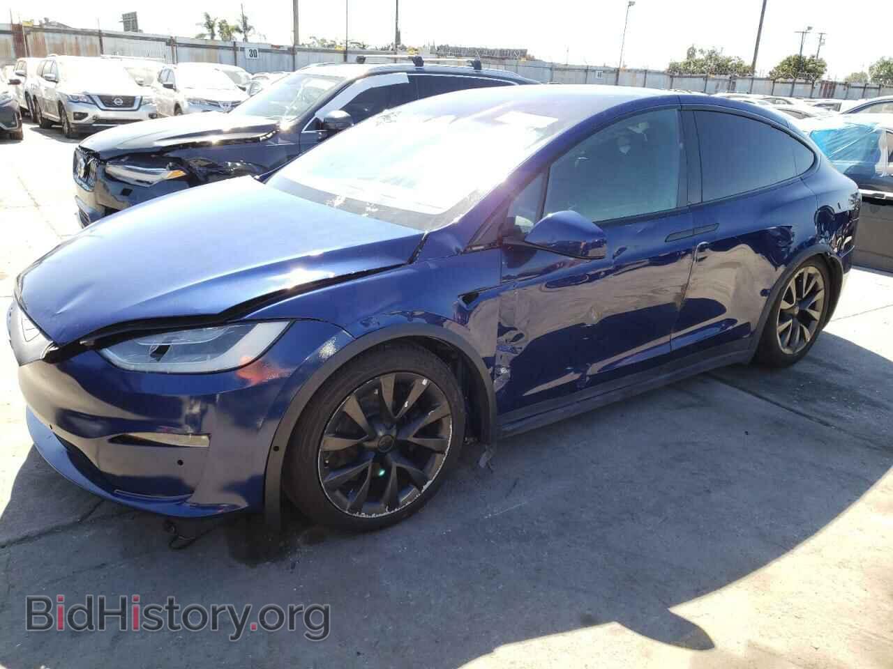 Photo 7SAXCAE55NF363129 - TESLA MODEL X 2022