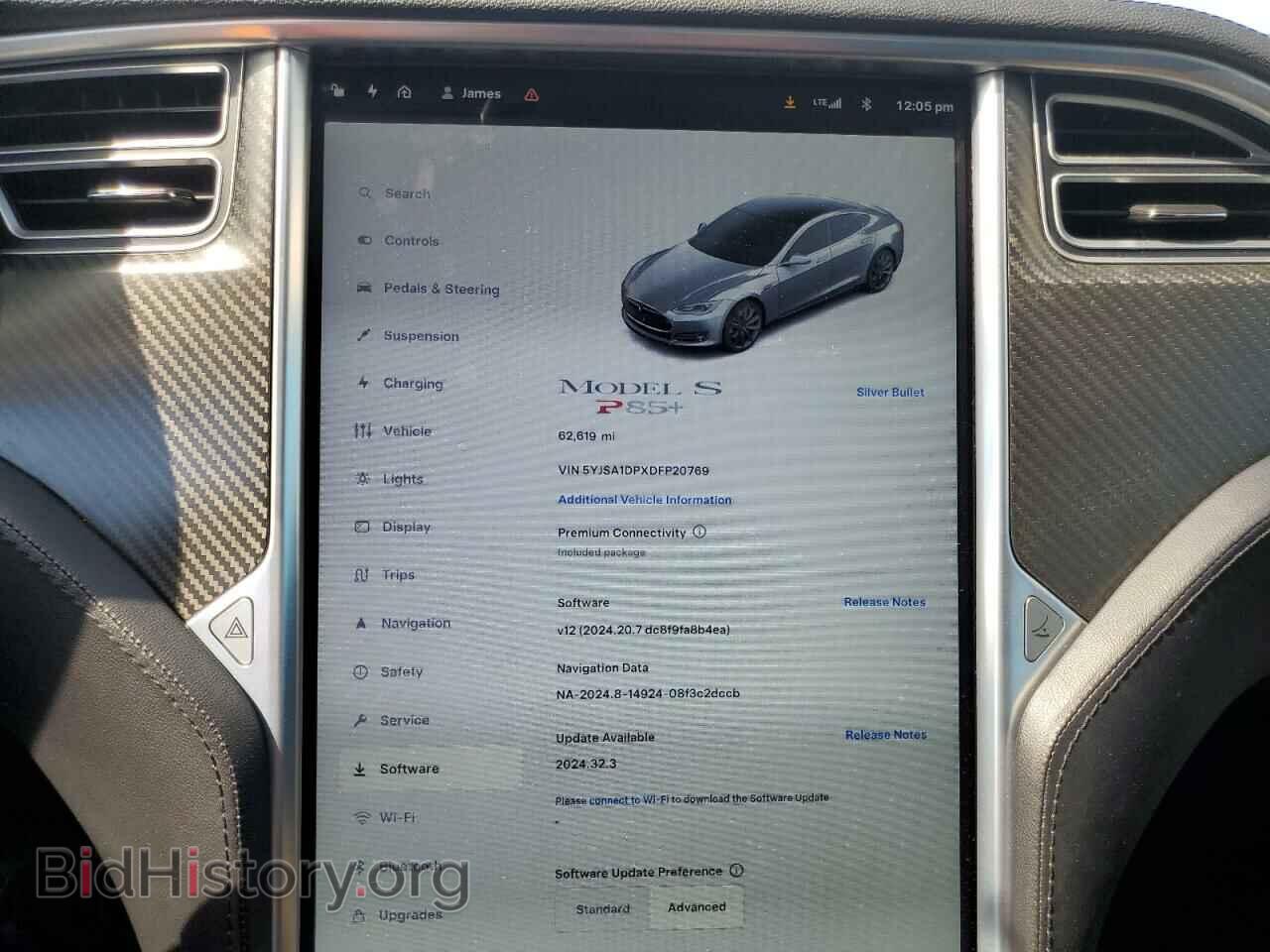 2013 TESLA MODEL S - VIN: 5YJSA1DPXDFP20769 - Фото 9