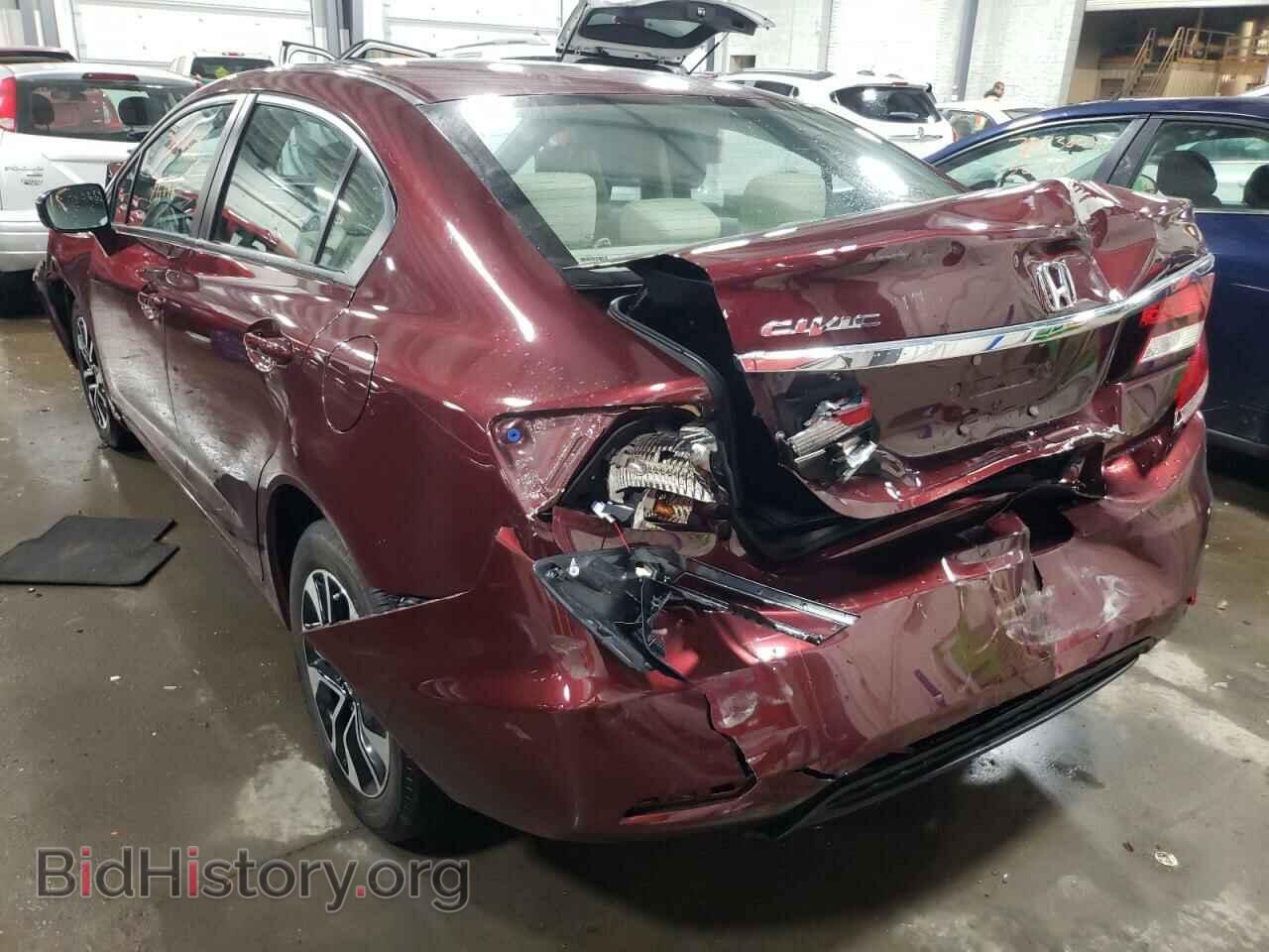2015 HONDA CIVIC - VIN: 19XFB2F86FE069515 - Фото 3