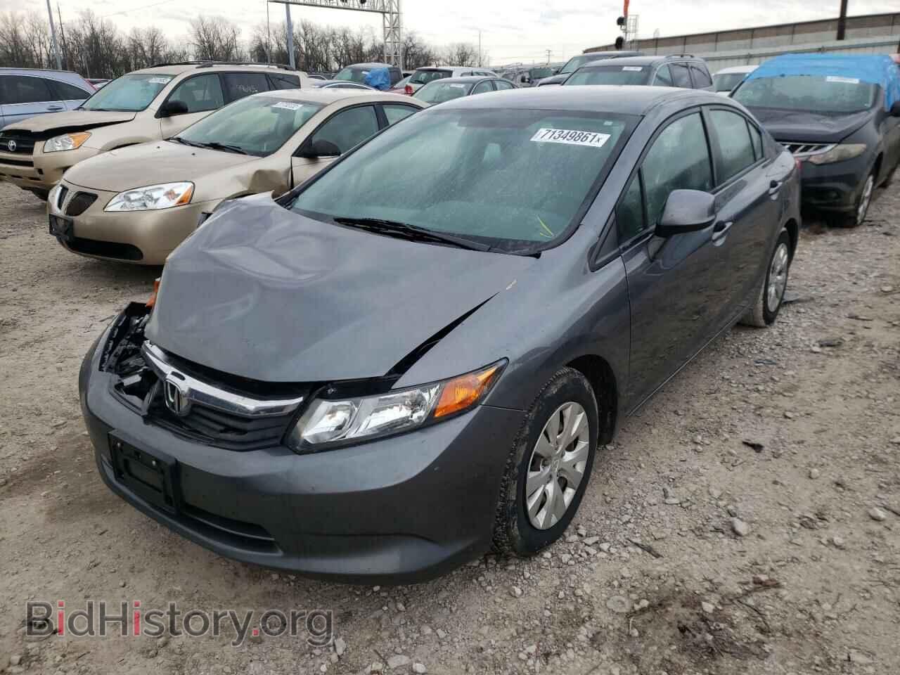 2012 HONDA CIVIC - VIN: 19XFB2F57CE091914 - Фото 2