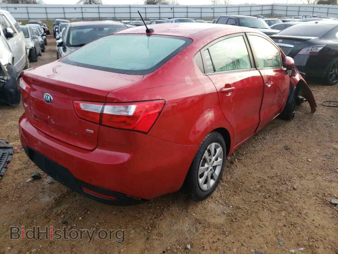 2013 KIA RIO - VIN: KNADM4A37D6135403 - Фото 4
