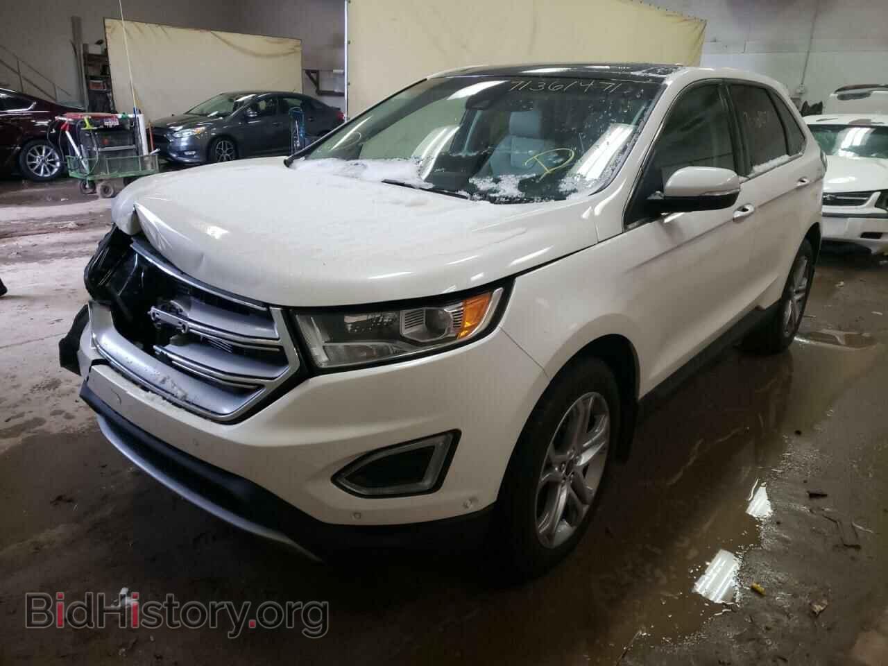 2015 FORD EDGE - VIN: 2FMPK4K84FBB30496 - Фото 2
