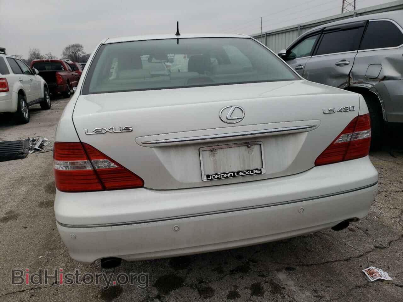 2006 LEXUS LS430 - VIN: JTHBN36F265029596 - Фото 6