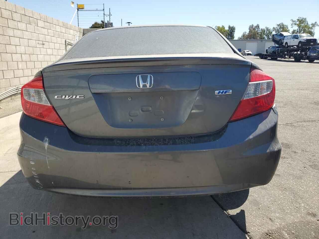 2012 HONDA CIVIC - VIN: 2HGFB2F61CH519572 - Фото 6