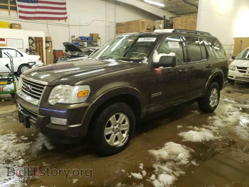 2008 Ford EXPLORER Explorer X (VIN 1FMEU73E08UB36641) — photo 1 of 13, Copart, damage: front end