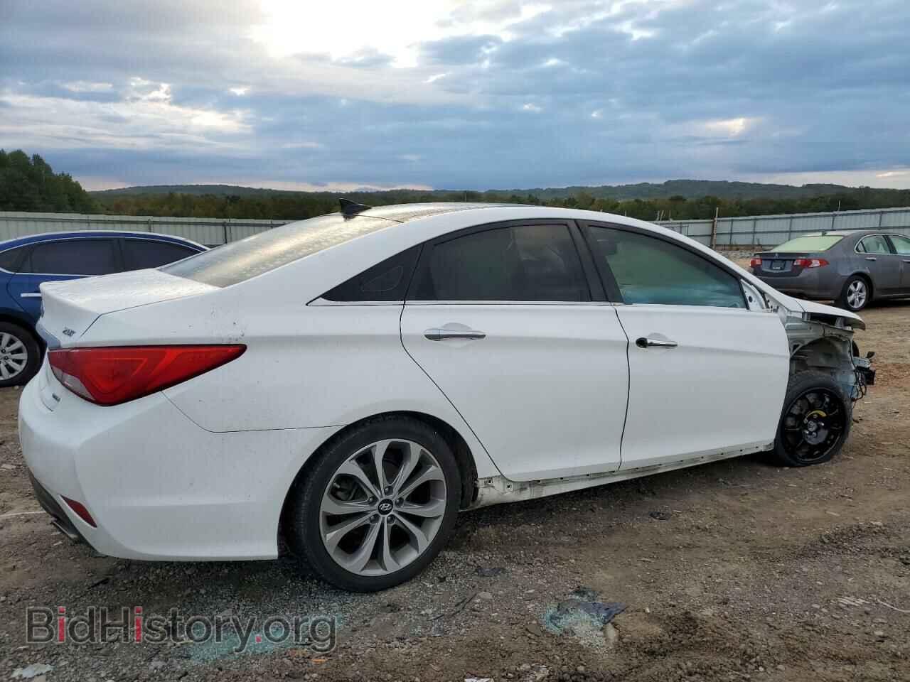 2014 HYUNDAI SONATA - VIN: 5NPEC4AB0EH865629 - Фото 3