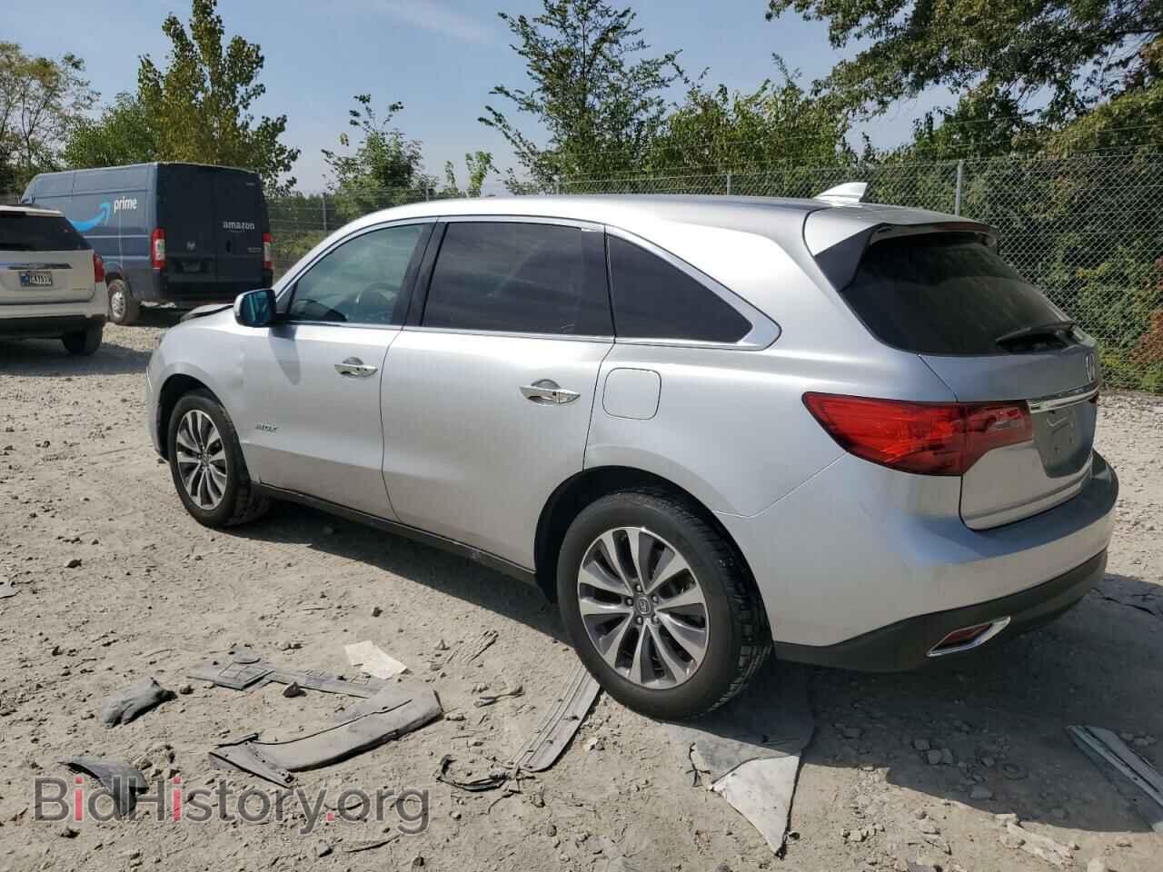 2014 ACURA MDX - VIN: 5FRYD4H47EB020100 - Фото 2