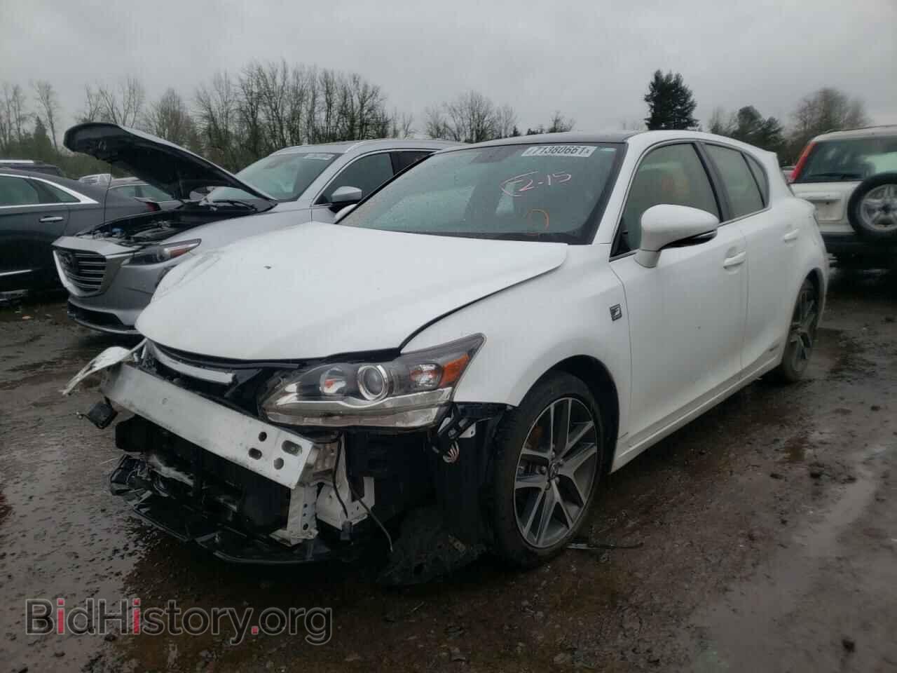 2016 LEXUS CT 200 - VIN: JTHKD5BH1G2259638 - Фото 2