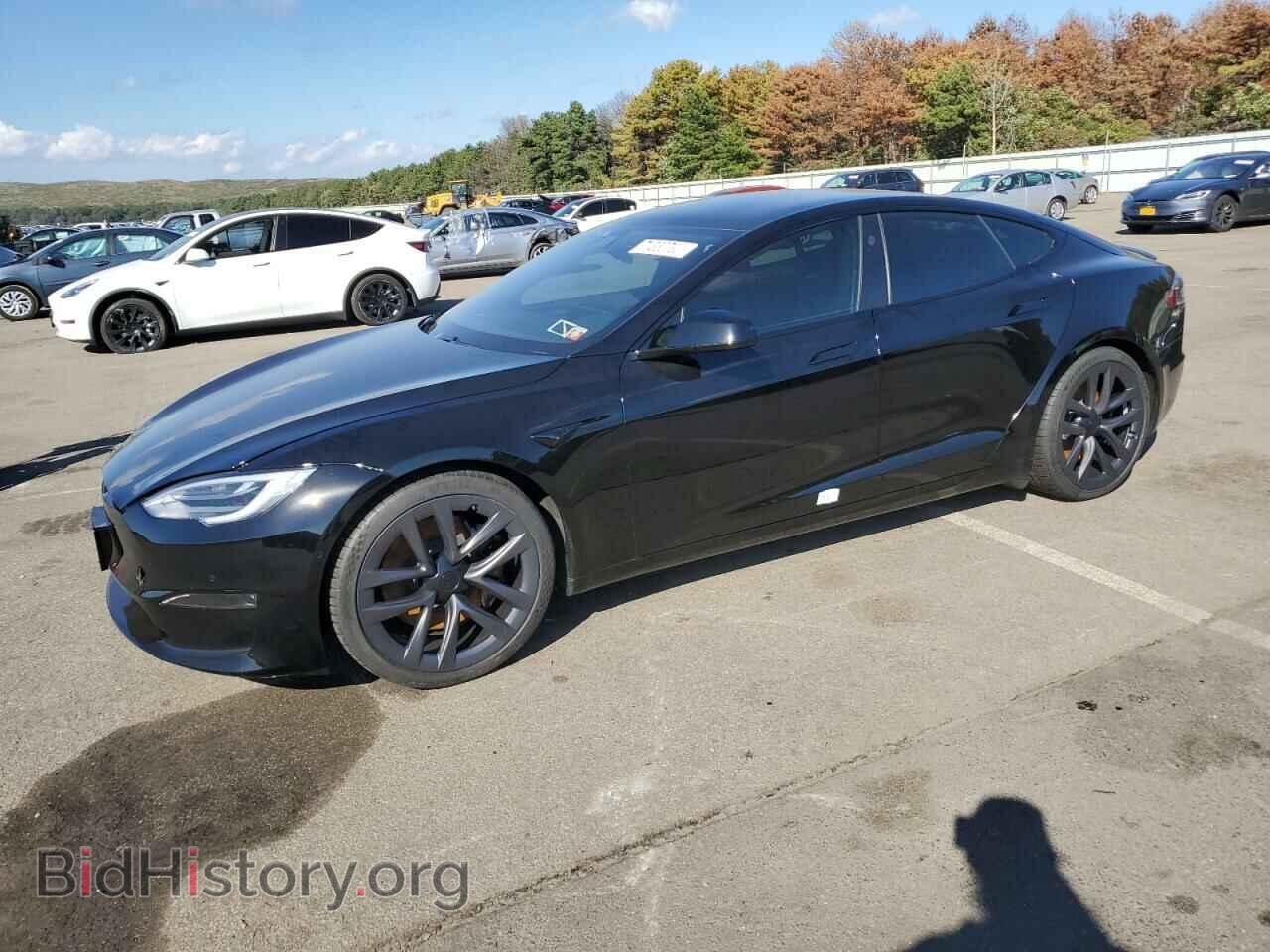 Photo 5YJSA1E66NF468588 - TESLA MODEL S 2022