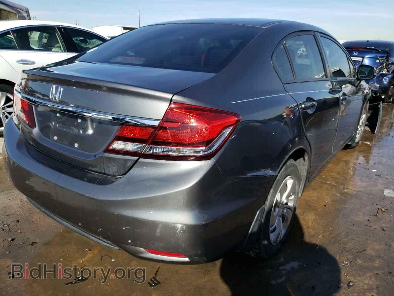2013 HONDA CIVIC - VIN: 2HGFB2F56DH545982 - Фото 4