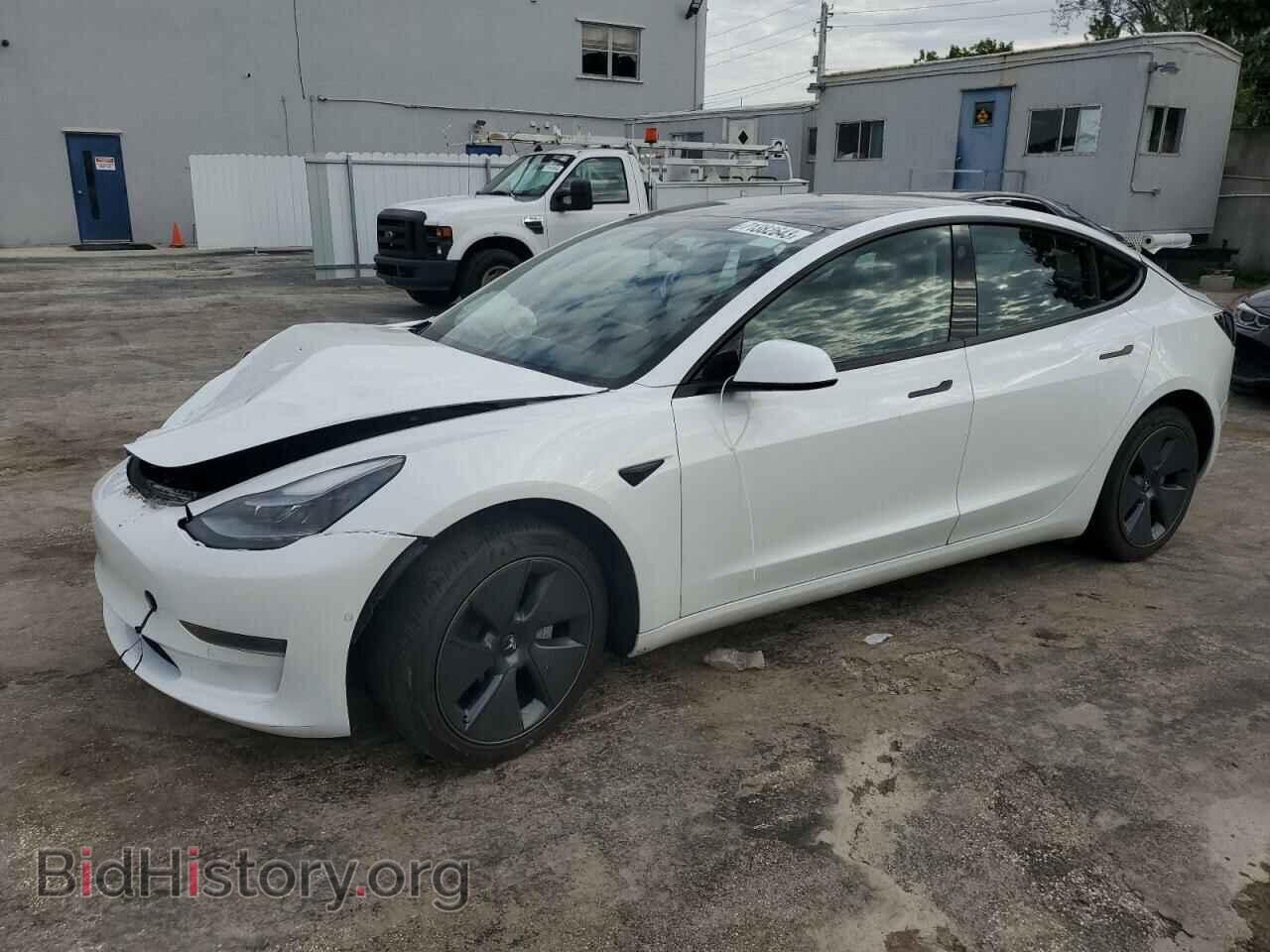 Photo 5YJ3E1EA1MF088666 - TESLA MODEL 3 2021