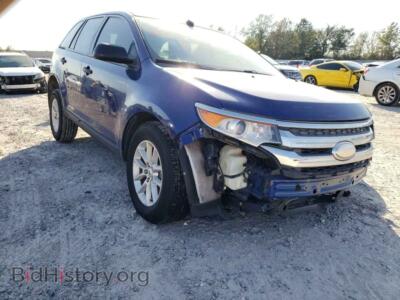 2014 Ford EDGE Edge SE, синий — VIN 2FMDK3GC7EBB21414, Copart