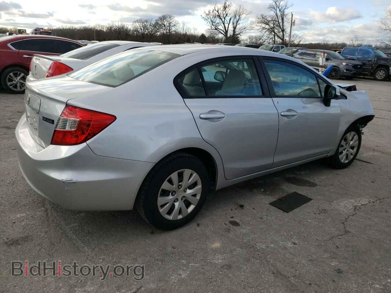 2012 HONDA CIVIC - VIN: 19XFB2F54CE009914 - Фото 3