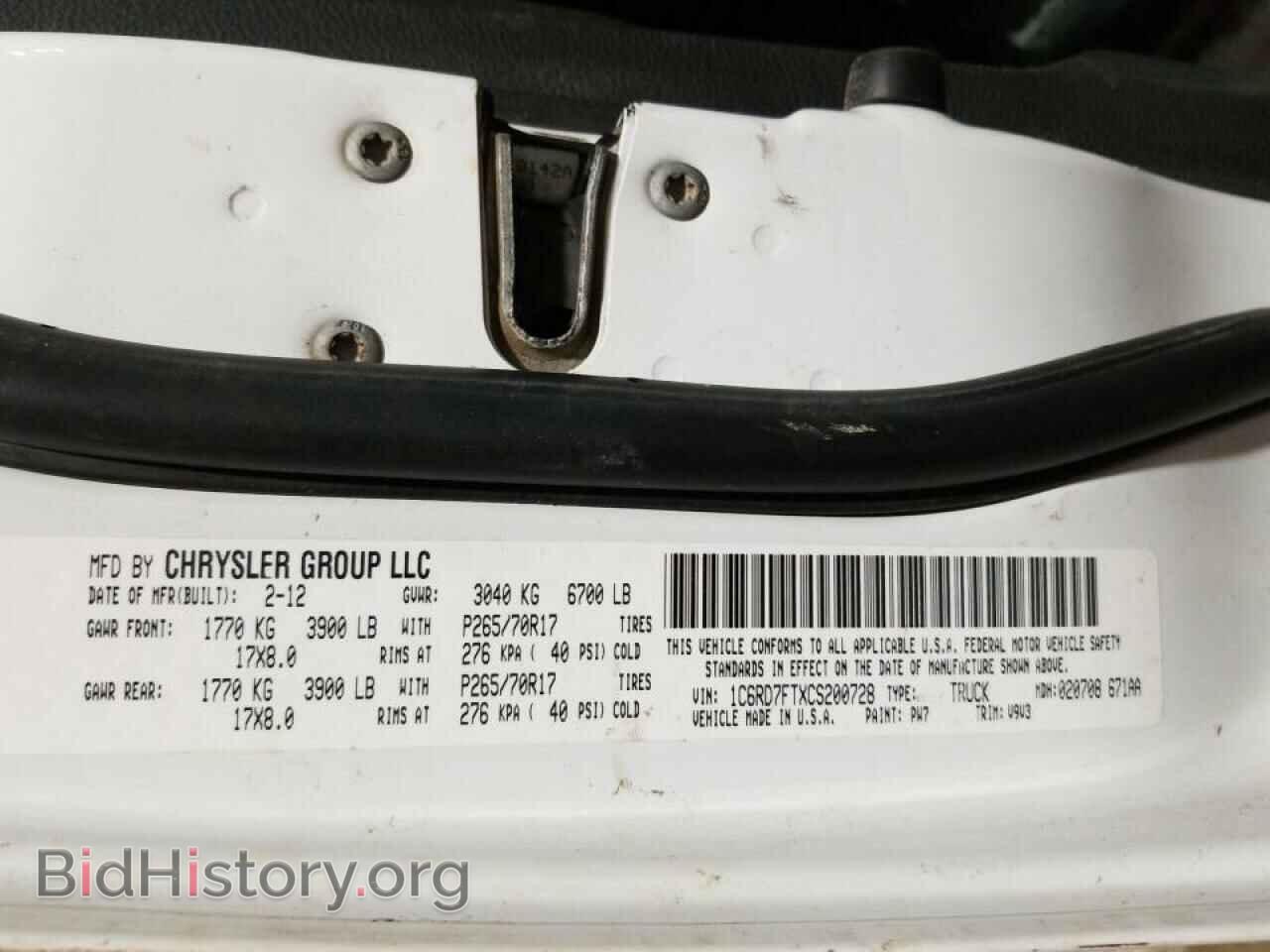 2012 DODGE RAM 1500 - VIN: 1C6RD7FTXCS200728 - Photo 10