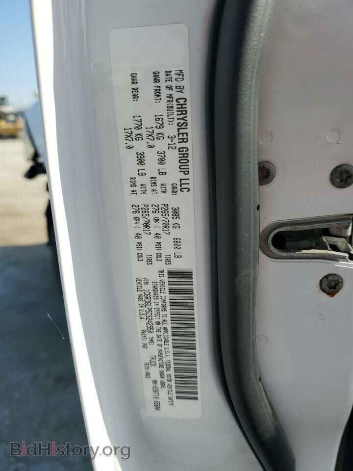 2012 DODGE RAM 1500 - VIN: 1C6RD6LP5CS242550 - Фото 12