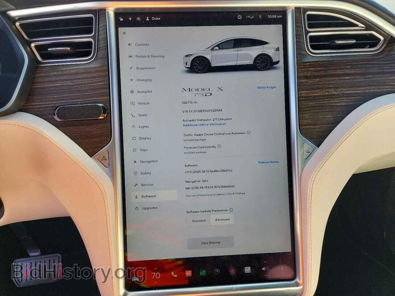 2016 TESLA MODEL X - VIN: 5YJXCBE20GF025584 - Photo 9