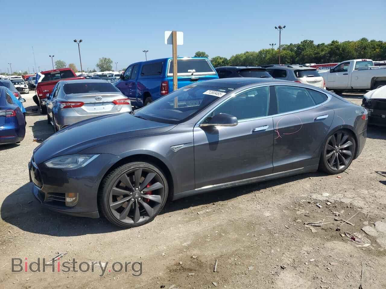 Photo 5YJSA1E44FF106503 - TESLA MODEL S 2015