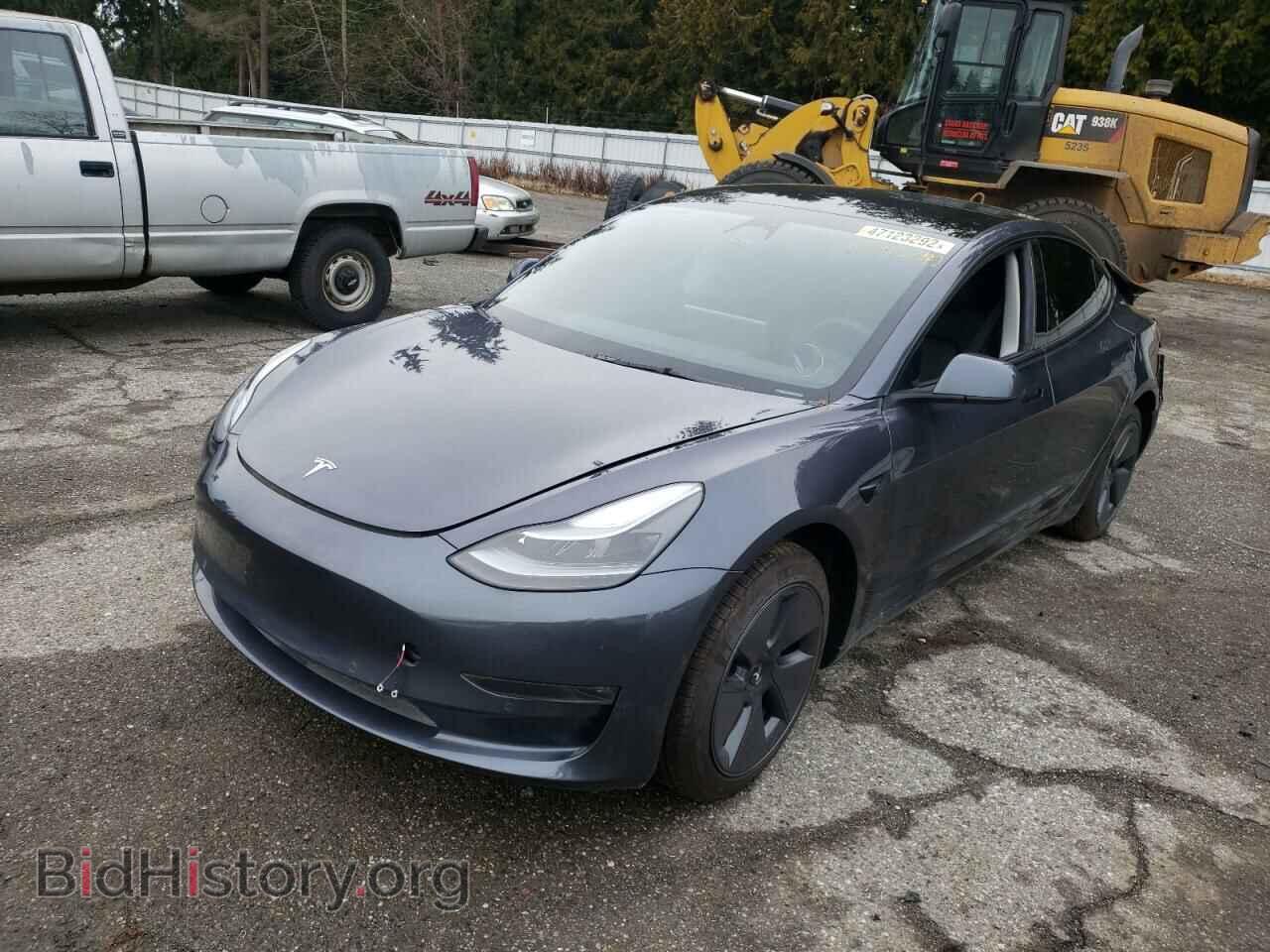 Photo 5YJ3E1EB2NF173400 - TESLA MODEL 3 2022
