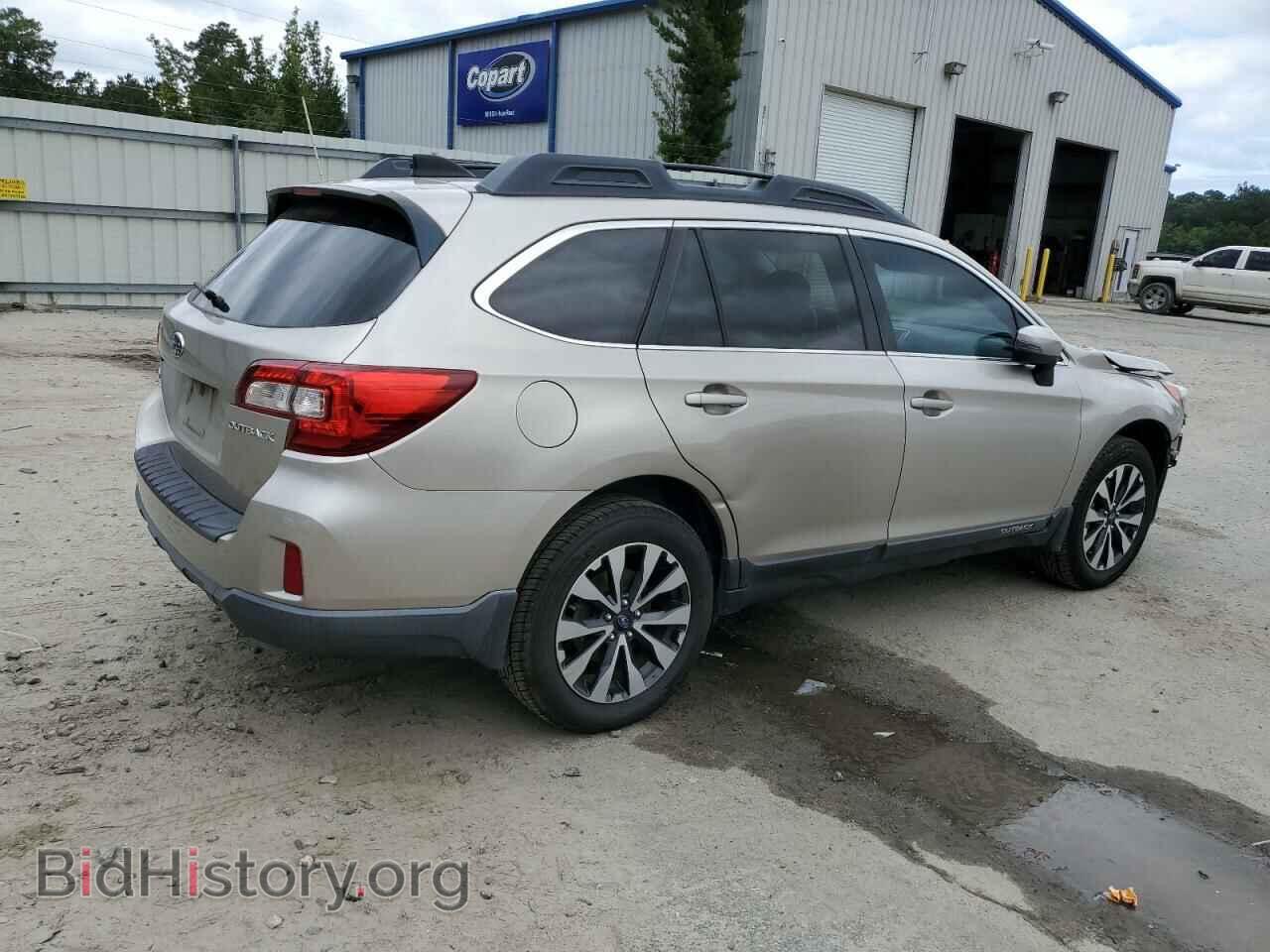 2016 SUBARU OUTBACK - VIN: 4S4BSBLC6G3247855 - Фото 3