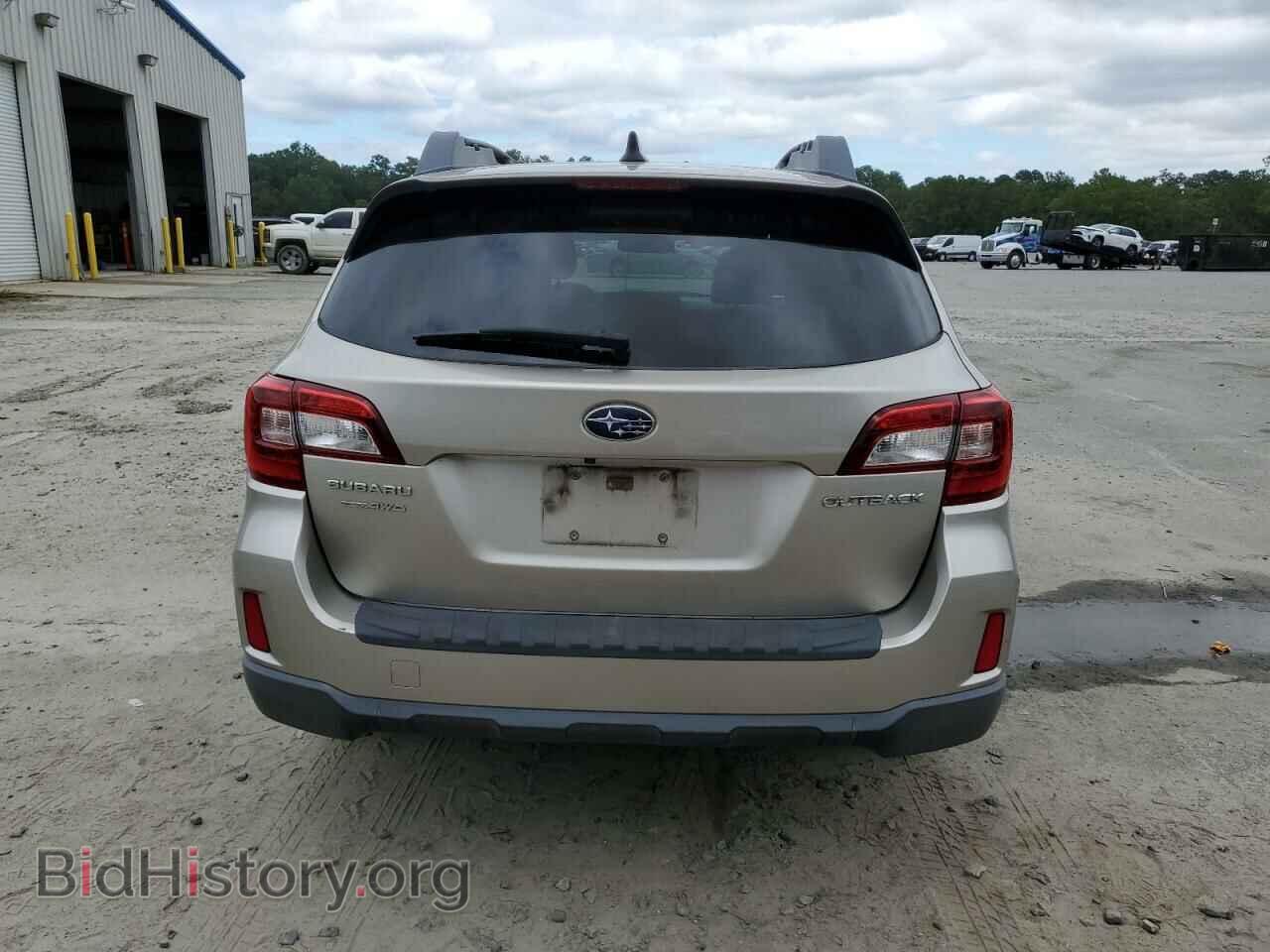2016 SUBARU OUTBACK - VIN: 4S4BSBLC6G3247855 - Фото 6
