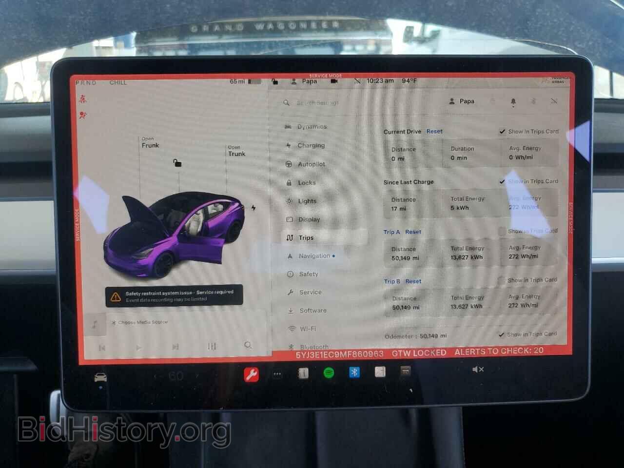 2021 TESLA MODEL 3 - VIN: 5YJ3E1EC9MF860963 - Photo 9