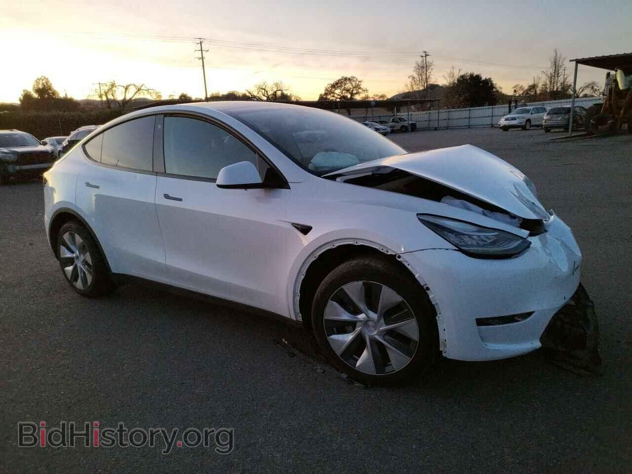 2022 TESLA MODEL Y - VIN: 7SAYGDEE2NF329918 - Фото 4