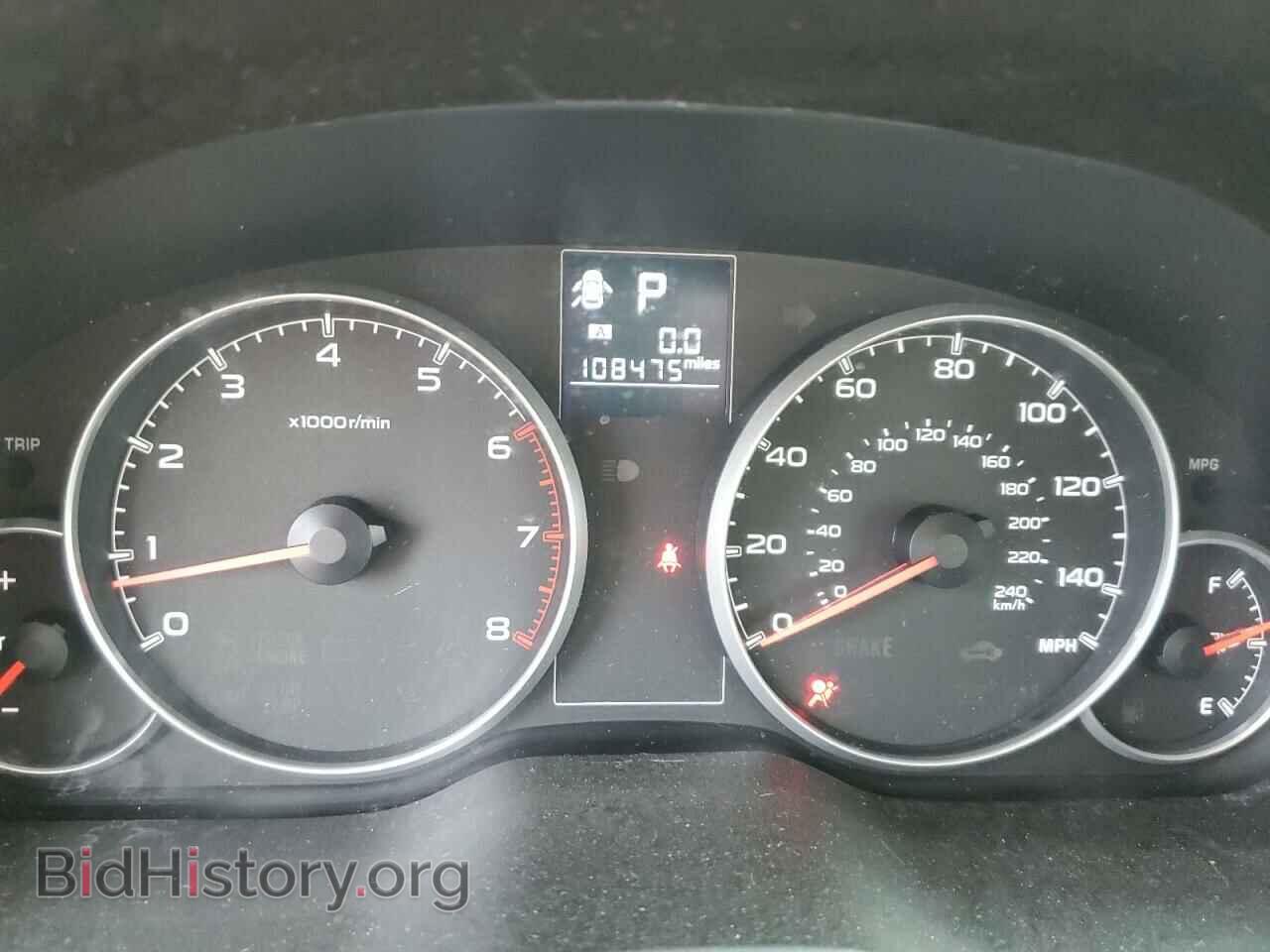 2014 SUBARU LEGACY - VIN: 4S3BMBA67E3035734 - Фото 9