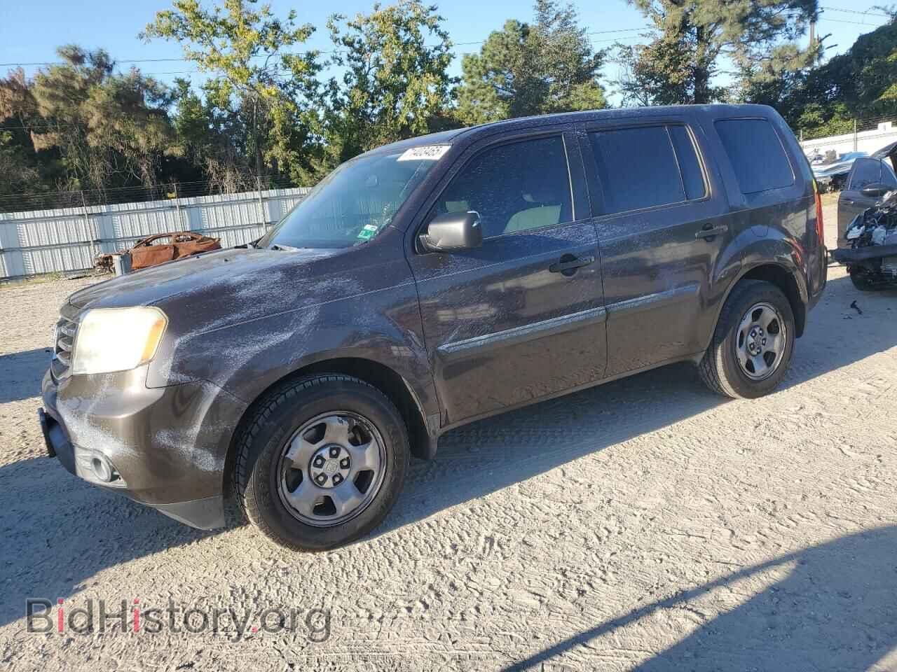 Photo 5FNYF4H2XCB005162 - HONDA PILOT 2012