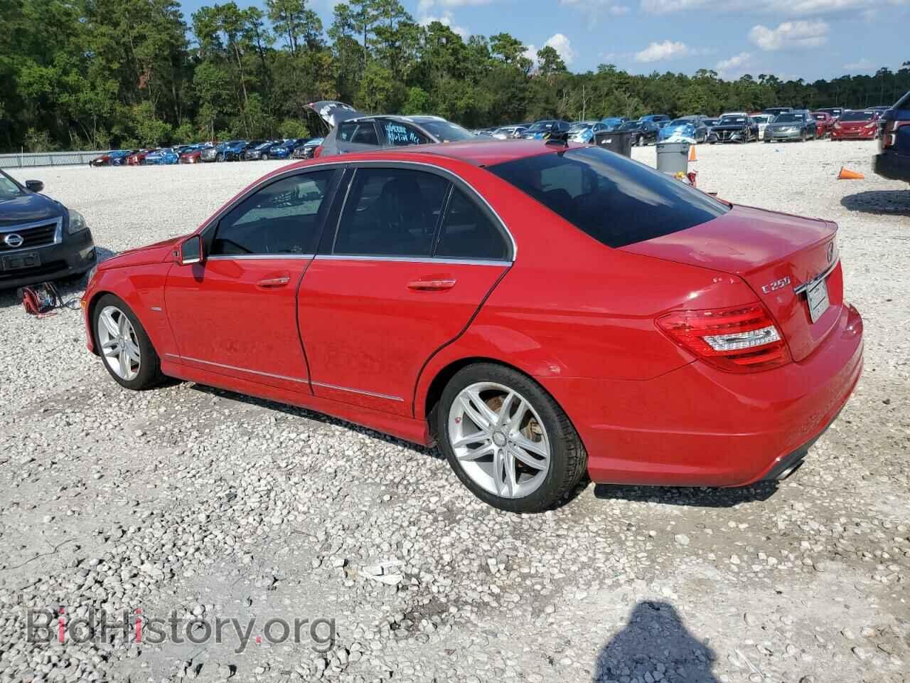 2012 MERCEDES-BENZ C-CLASS - VIN: WDDGF4HB4CA637472 - Фото 2
