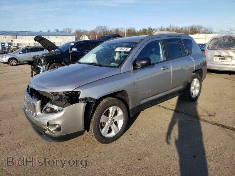 2017 Jeep COMPASS Compass SP (VIN 1C4NJDBB1HD101660) — фото 1 из 12, Copart, повреждение: передняя часть