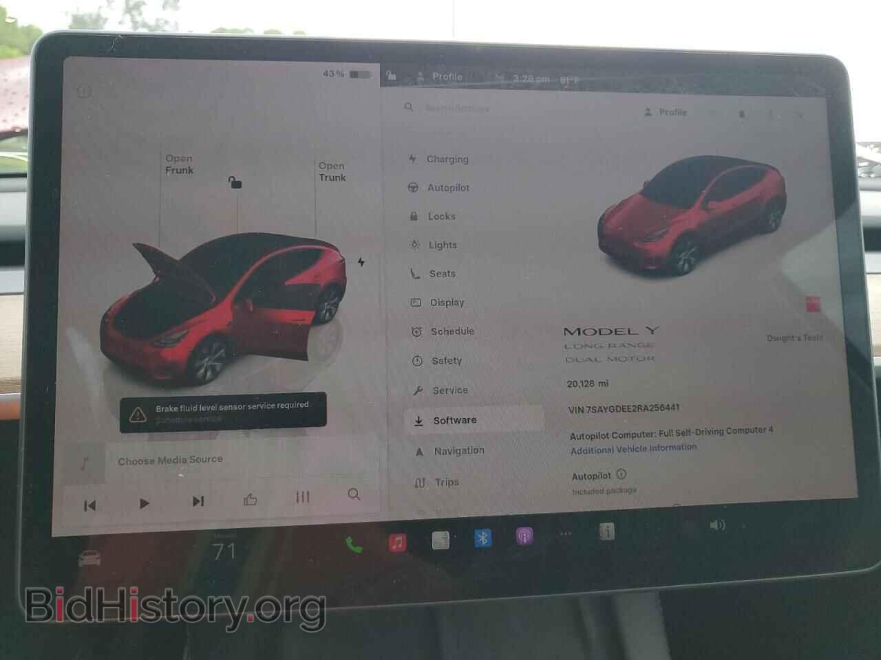 2024 TESLA MODEL Y - VIN: 7SAYGDEE2RA256441 - Фото 9