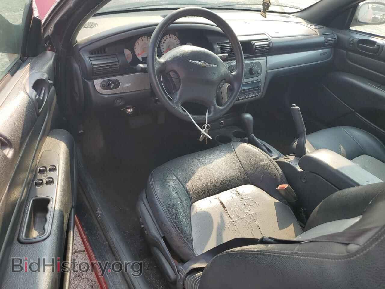 2005 CHRYSLER SEBRING - VIN: 1C3EL75R05N690084 - Фото 8
