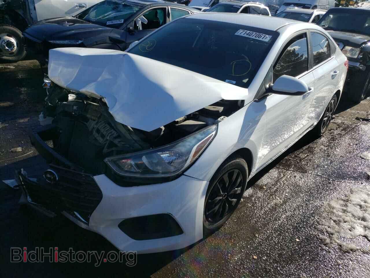 2018 HYUNDAI ACCENT - VIN: 3KPC24A34JE012250 - Фото 2