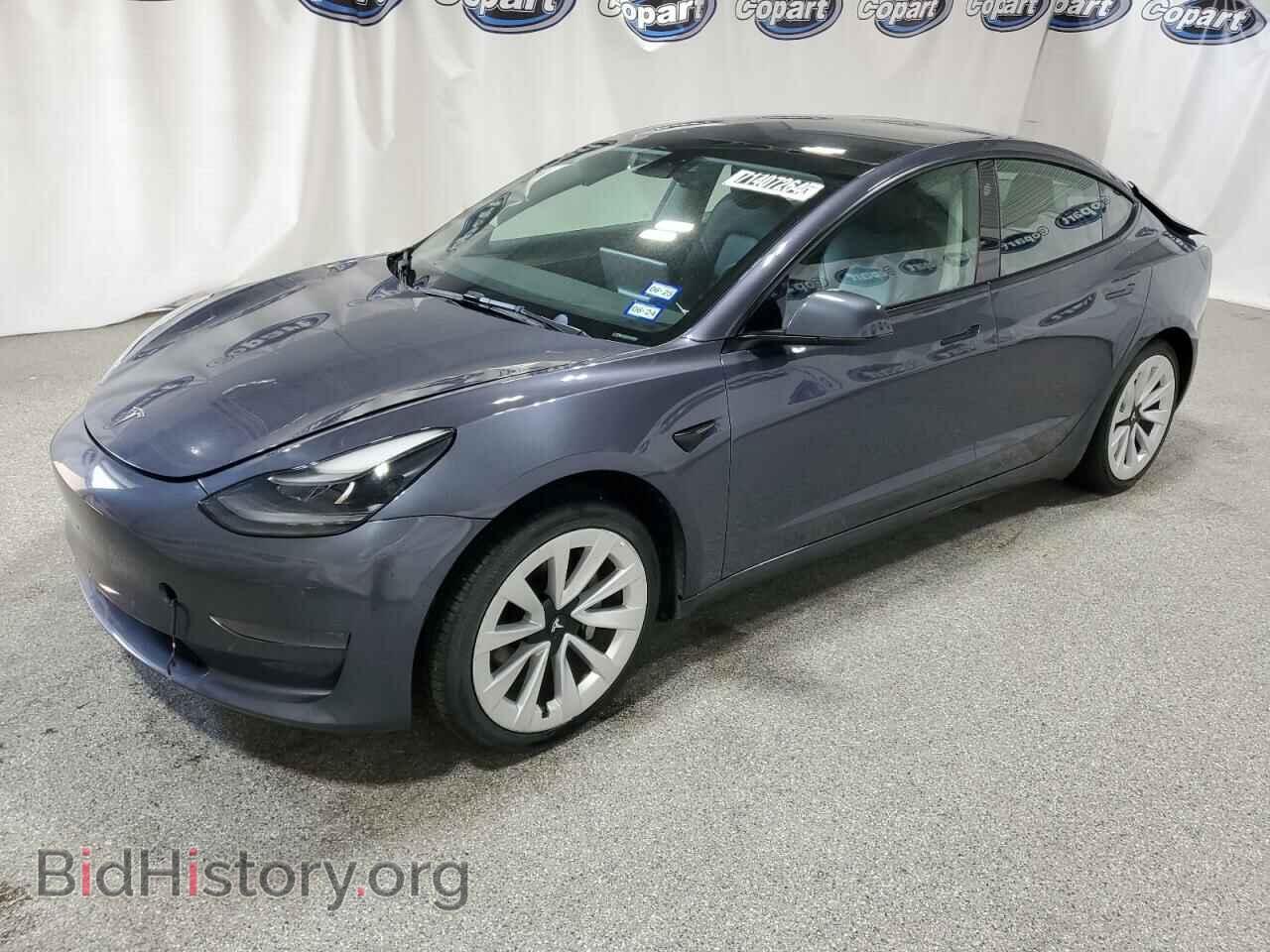 Фотография 5YJ3E1EA7NF286444 - TESLA MODEL 3 2022