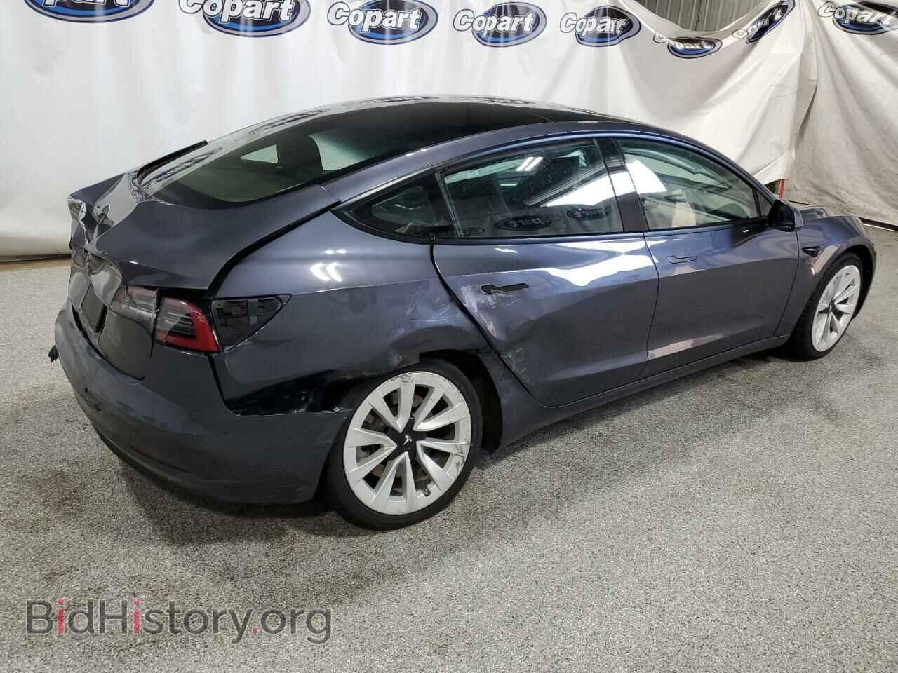 2022 TESLA MODEL 3 - VIN: 5YJ3E1EA7NF286444 - Photo 3