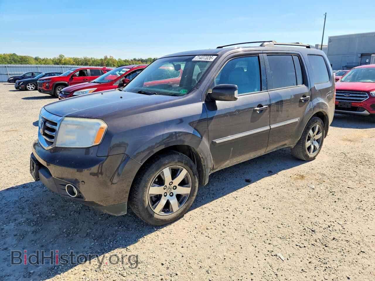 Photo 5FNYF4H93CB019627 - HONDA PILOT 2012
