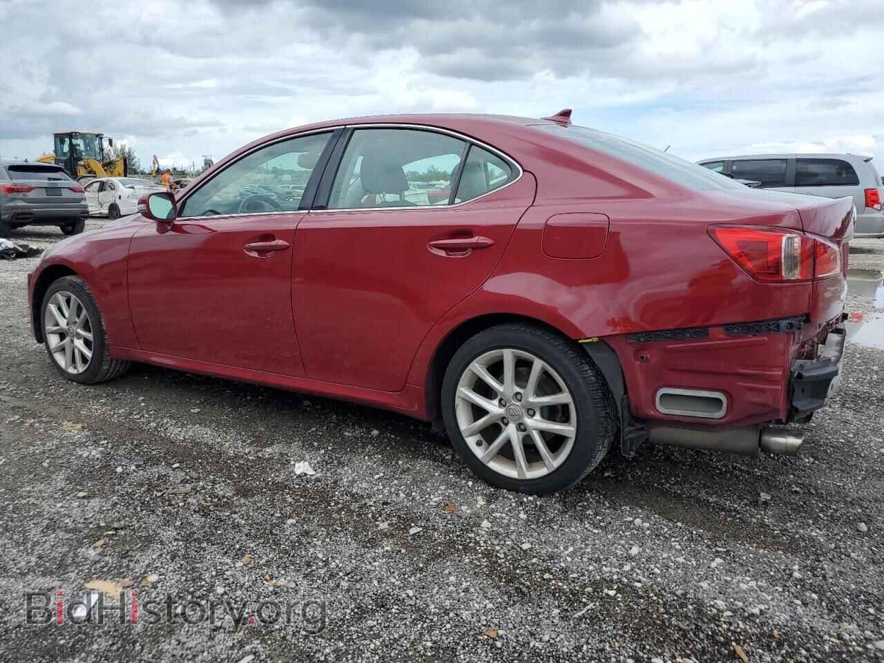 2012 LEXUS IS - VIN: JTHCF5C29C2035911 - Фото 2