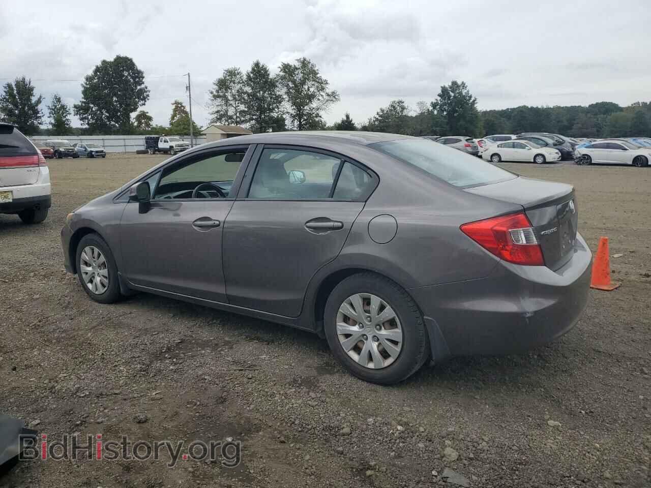 2012 HONDA CIVIC - VIN: 2HGFB2F51CH572084 - Фото 2