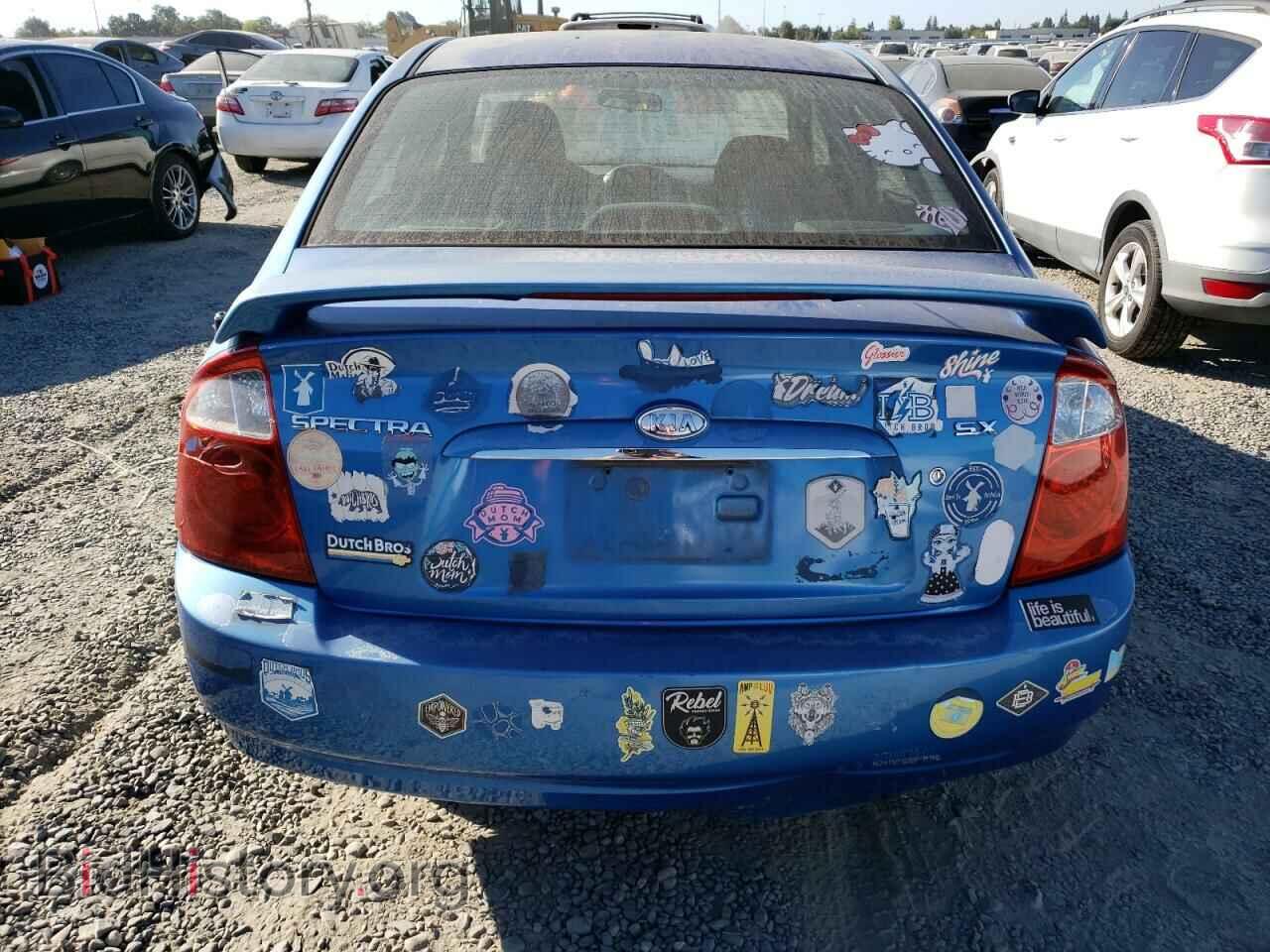 2006 KIA SPECTRA - VIN: KNAFE122165350827 - Фото 6