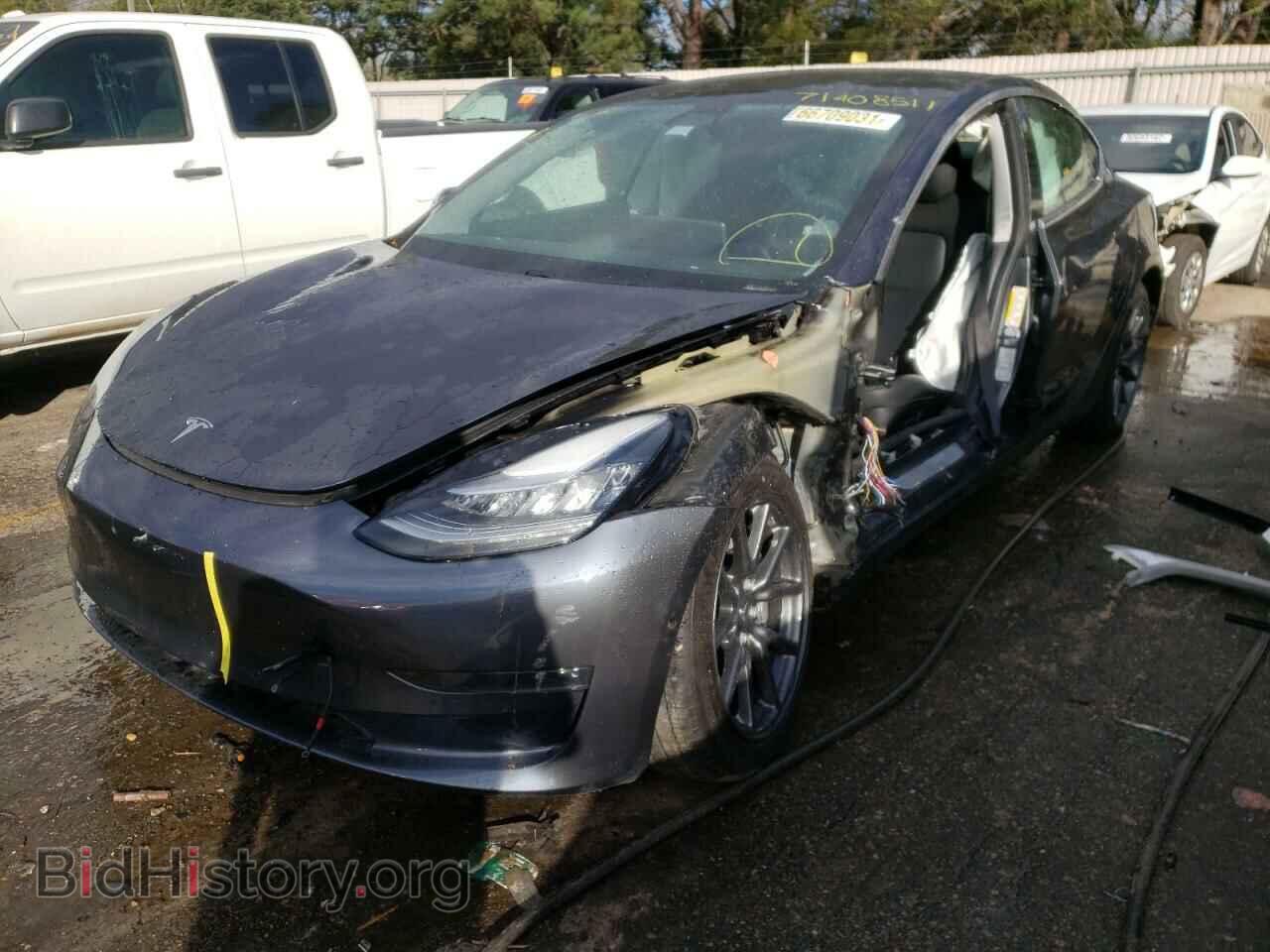 2019 TESLA MODEL 3 - VIN: 5YJ3E1EA6KF400137 - Фото 2