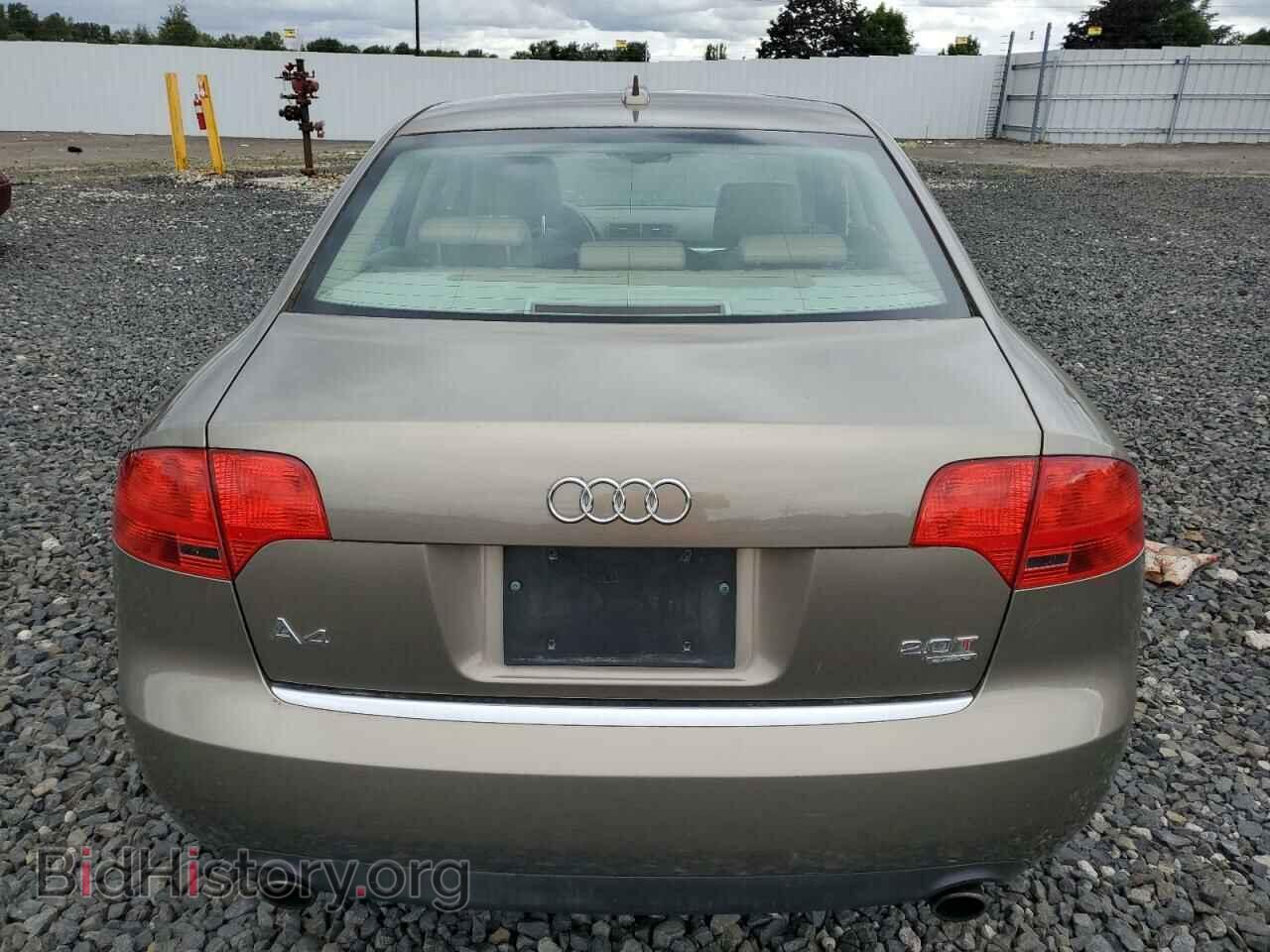 2006 AUDI A4 - VIN: WAUDF78EX6A168981 - Фото 6