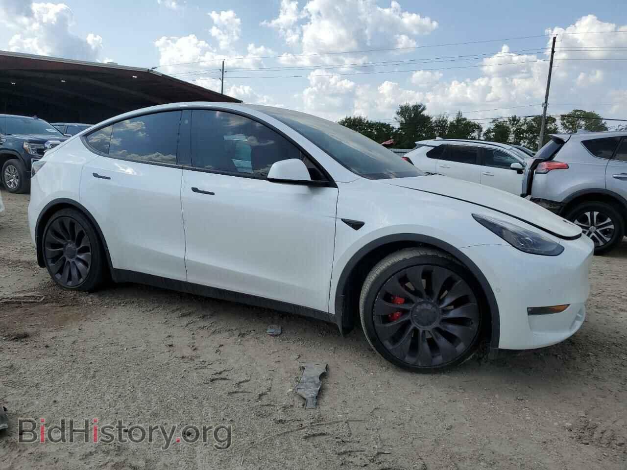 2021 TESLA MODEL Y - VIN: 5YJYGDEF0MF239929 - Фото 4