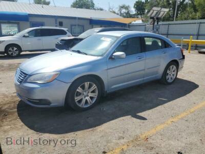 2013 Chrysler 200 Touring, синий — VIN 1C3CCBBB2DN659127, Copart