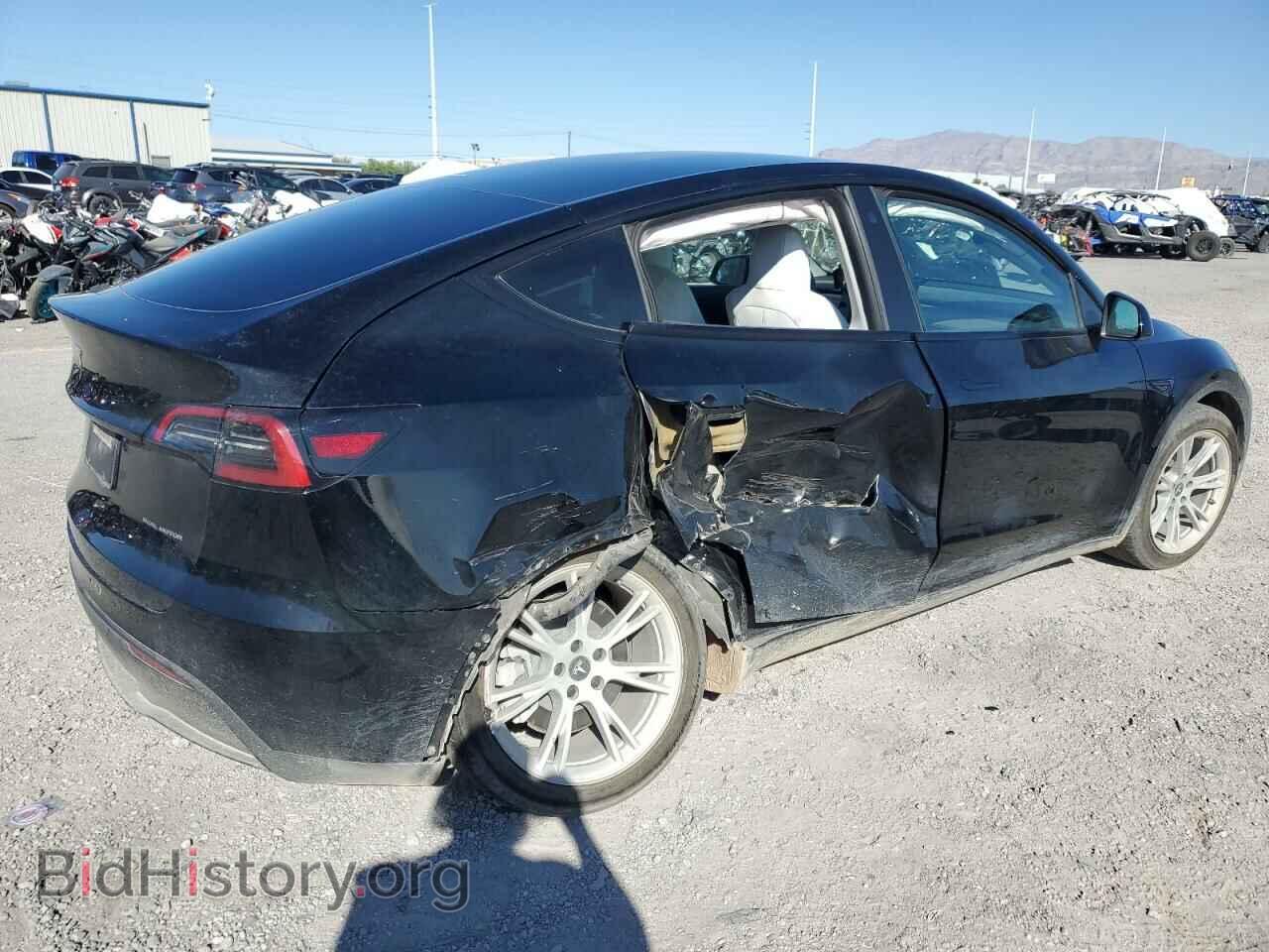 2022 TESLA MODEL Y - VIN: 7SAYGDEEXNF381894 - Фото 3