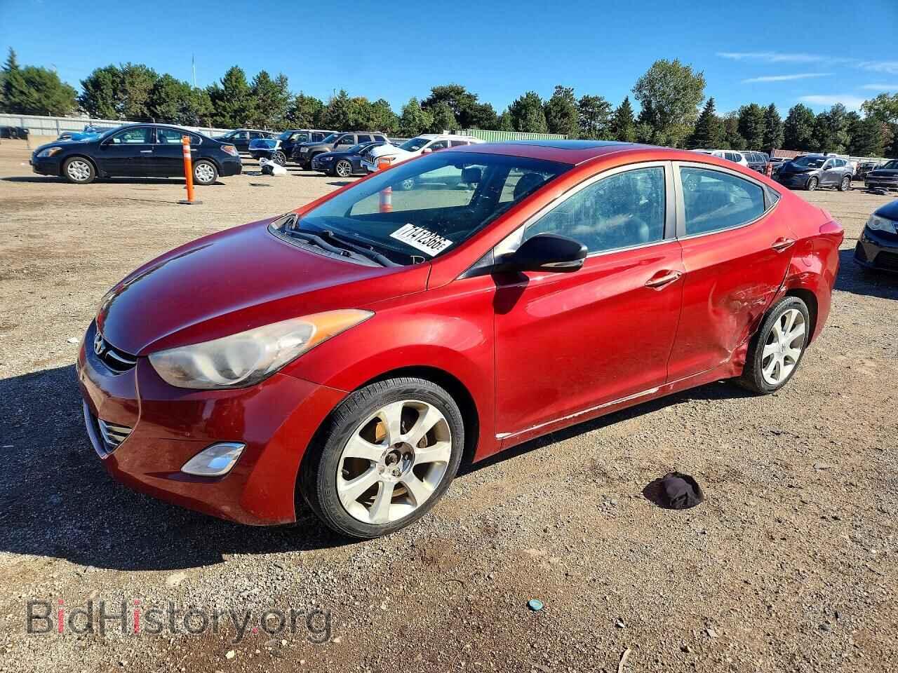 Photo KMHDH4AE7BU087575 - HYUNDAI ELANTRA 2011