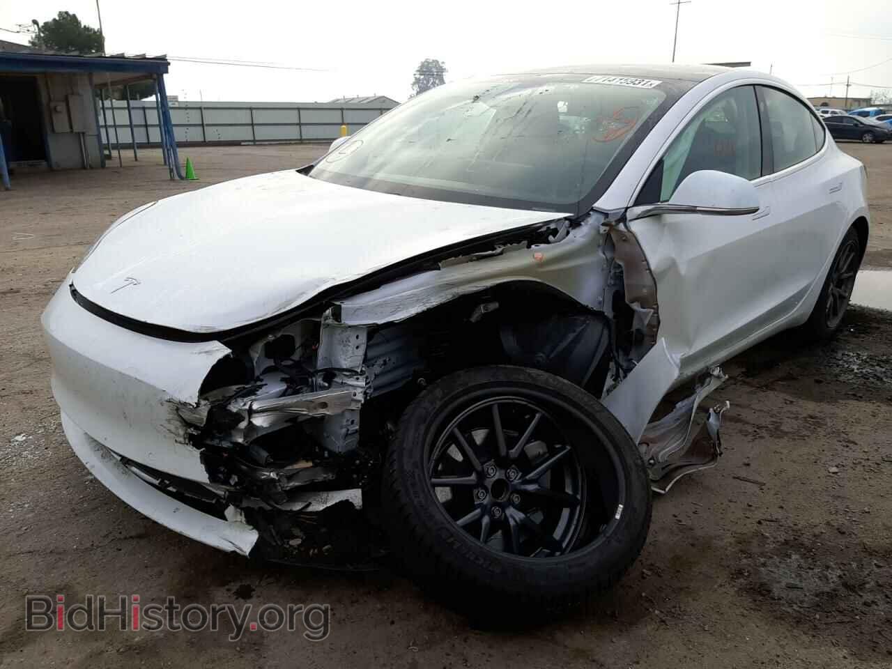 2020 TESLA MODEL 3 - VIN: 5YJ3E1EAXLF740490 - Фото 2